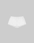 WARDEN EDGE Oversized Shirt & Lace Trim Shorts Set - PINKPARKS