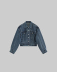 WARDEN EDGE Oversized Vintage Denim Jacket - PINKPARKS