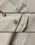 WARDEN EDGE Unisex Deconstructed Trench Coat - PINKPARKS