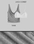 WARDEN EDGE Two-Piece Drape Tank Set