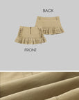 DreamyNerd Ruffle Hem Lace-Up Mini Skirt - PINKPARKS