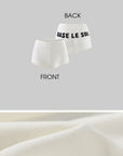 Rase le sol Deconstructed Wide-Neck Sweatshirt & Micro Shorts Set
