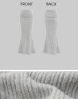 DreamyNerd Cloudy Soft Knit Off-Shoulder Set