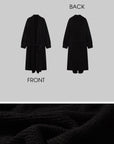 0122stepll Oversized Belted Knit Cardigan Coat