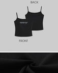 WARDEN EDGE Low-Waist Flared Pants & Cropped Camisole Set - PINKPARKS
