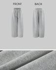 WARDEN EDGE Fleece-Lined Wide-Leg Sweatpants