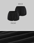 Rase le sol Deconstructed Pleated Mini Skirt & Bloomers Set