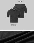 IAMXIAA Fitted Zip-Up Hoodie & Low-Rise Flare Set