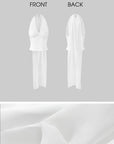 DreamyNerd Ruched Halter Top & Draped Maxi Skirt Set - PINKPARKS