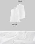 WARDEN EDGE Sheer Lightweight Oversized Shirt