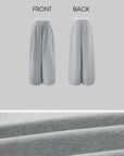 WARDEN EDGE Pantalon de survêtement à jambe large avec bordure en dentelle