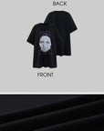 0122stepll Graphic Face Oversized T-Shirt