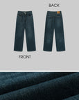ROVENTE Vintage Wash Straight Denim