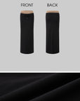 IAMXIAA Layered Low-Rise Mermaid Maxi Skirt