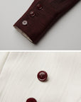 DOINDULGE Reversible Sculpted Jacket with Asymmetric Button Line