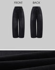 WARDEN EDGE Shadow Fade Distressed Baggy Wide-Leg Jeans