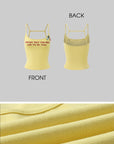 WARDEN EDGE Yellow Badge Tank - PINKPARKS