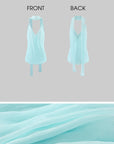 0122stepll Draped Halter Cami Top & Midi Skirt Set