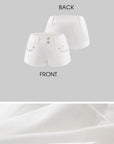 Hydrae Low Rise Studded Pocket Micro Shorts