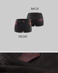 Rase le sol Veste en cuir à panneaux asymétriques & Short Ensemble