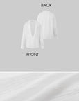IAMXIAA シアープランジカラーシャツ