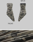 Rase le sol Camouflage Asymmetric Tube Top