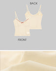 DreamyNerd Cream Lace Bow Camisole