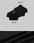 IAMXIAA Draped Shrug Crop Bolero
