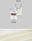 WARDEN EDGE EDGEロゴニットタンクトップ