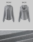 WARDEN EDGE Off-Duty Waffle Hoodie & Shorts Set
