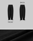 IAMXIAA Low-Rise Gathered Balloon Pants