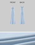 Hydrae Ribbed Spaghetti Strap Bodycon Maxi Dress