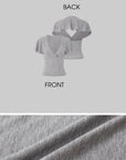 IAMXIAA Open-Back Draped Top & Wide-Leg Pants Set