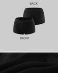 Hydrae Low-Rise Sculpted Micro Shorts with Curved Pocket Seams and Tailored Back Pockets