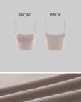 WARDEN EDGE ミニマルリブクロップドキャミソール