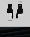 WARDEN EDGE Asymmetric Tube Dress
