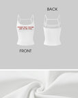 WARDEN EDGE Double Strap Minimalist Fitted Cami Top - PINKPARKS