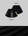 WARDEN EDGE Graphic Pleated Mini Skirt