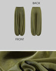 Hydrae Ensemble cardigan superposé, caraco & Pantalon large en satin