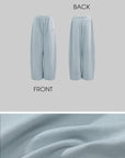 WARDEN EDGE Grey-Blue Hoodie Sweatpants Set