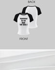 WARDEN EDGE “SUMMER IS SO HOT SO AM I” Raglan Baby Tee