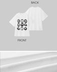 WARDEN EDGE Graphic Oversized Tee - PINKPARKS