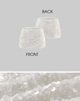 ROVENTE Sequin Embellished Mini Skirt