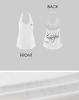 Hydrae Open Back Graphic Halter Top & Triangle Bra Set