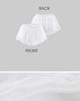 WARDEN EDGE Lace-Trim Lounge Shorts