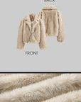 WARDEN EDGE Faux Fur Oversized Coat - PINKPARKS