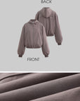 WARDEN EDGE Zipped Hooded Sweatshirt Jacket