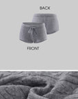 WARDEN EDGE Cable Knit Mini Shorts with Drawstring Waist