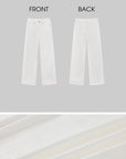 Hydrae Low Rise Wide Leg Turn-Up Cuff Jeans