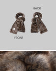 0122stepll Faux Fur Scarf
